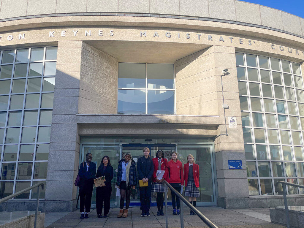 students at mk magistrates court